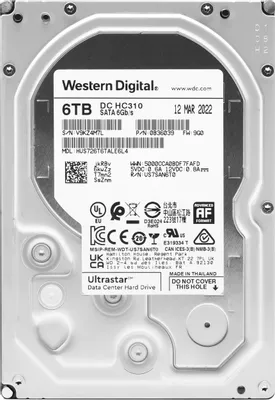 WD DC HC310 6TB HUS726T6TALE6L4