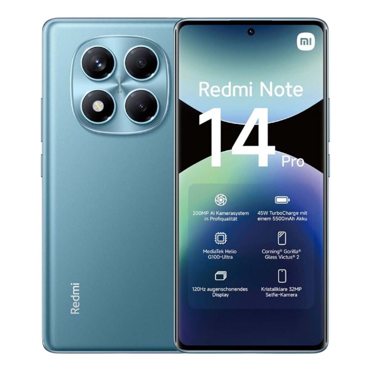 Смартфон Xiaomi Redmi Note 14 Pro 12GB/256GB международная версия (синий)
