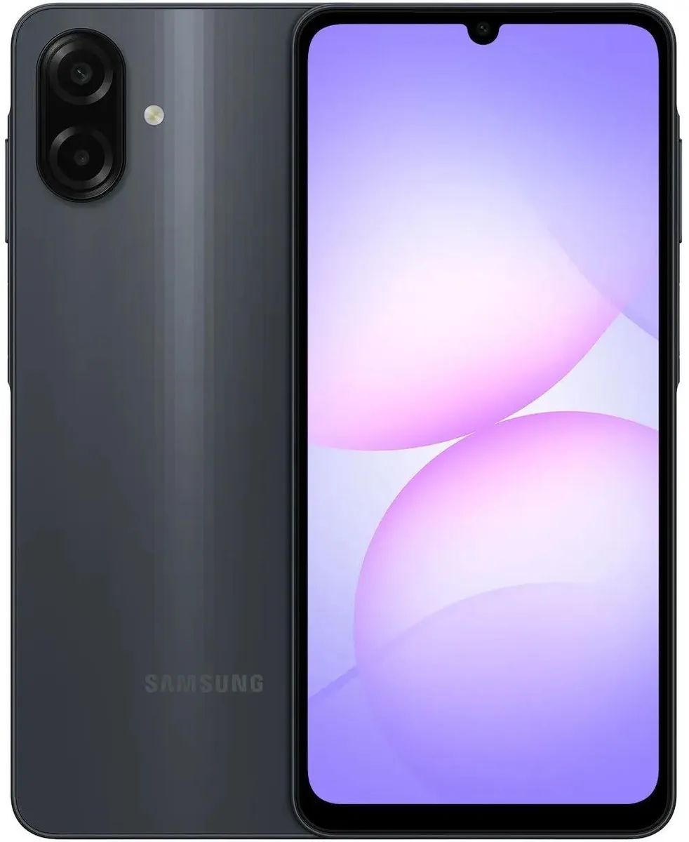 Телефон Samsung Galaxy A07 SM-A075F 4GB/64GB (черный)