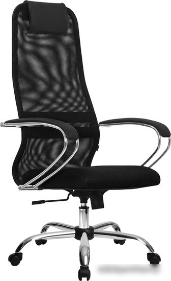 Кресло Metta SU-B-8 (хром, черный)