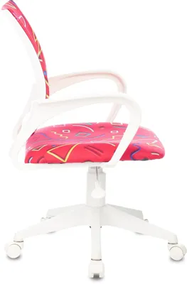 Компьютерное кресло Бюрократ Burokids 1W 1920819 (малиновый Sticks 05/пластик белый) 