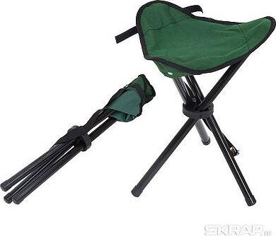 ECOS Стульчик складной DW-1001C треугольный (зеленый) 993074