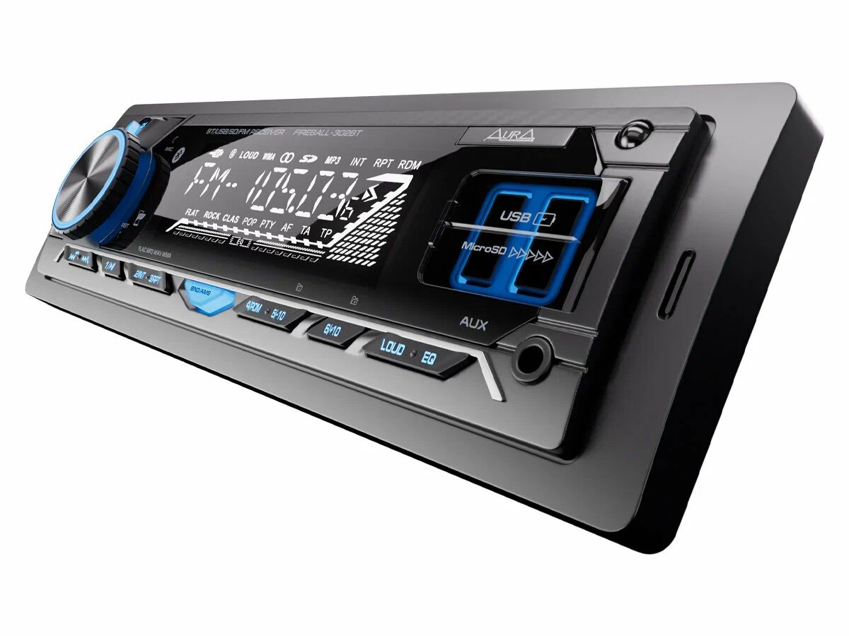 USB-магнитола Aura Fireball-302BT