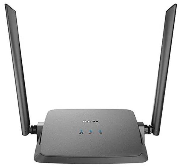 D-LINK Wi-Fi роутер DIR-615/Z1A, N300, черный