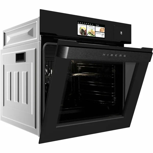 Электрический духовой шкаф Hiberg S-VM 6615 B i-Smart