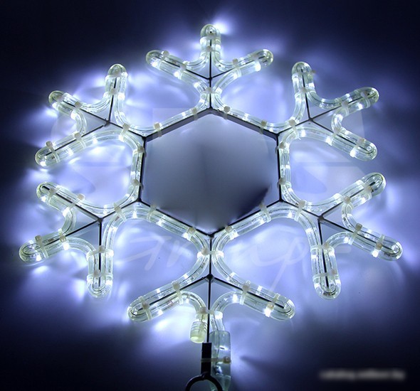 Neon-night Снежинка LED (45x38 см, белый) [501-212-1]