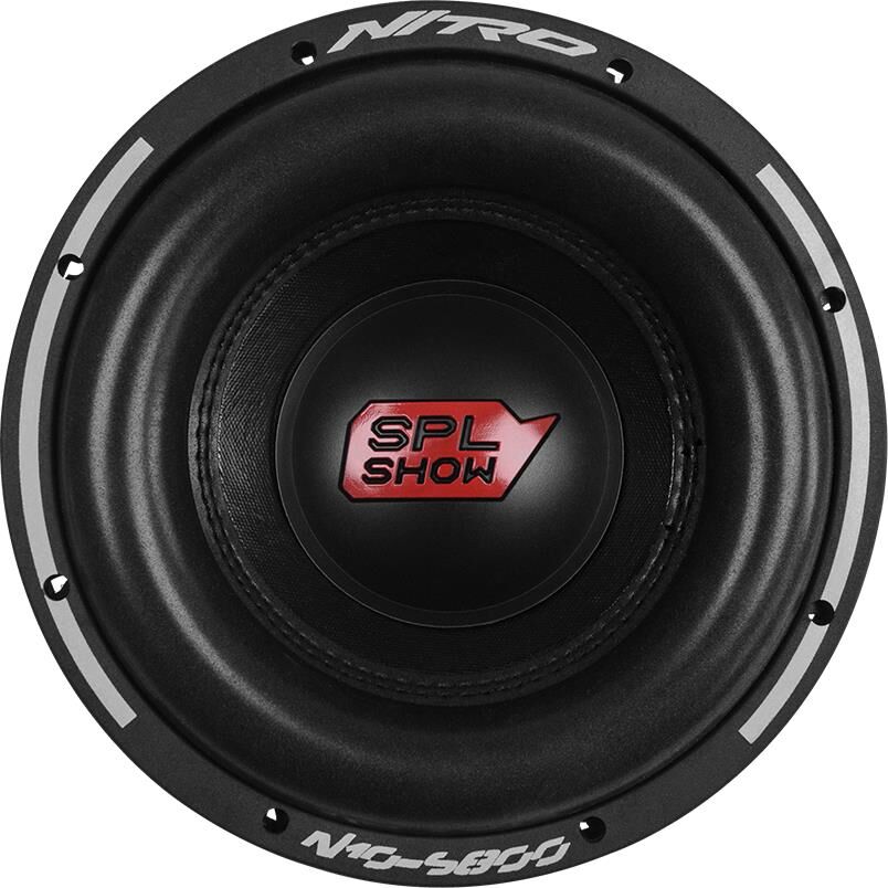 SPL SHOW NITRO N10-S800D2 сабвуфер 10"/RMS=800W/2+2Ом