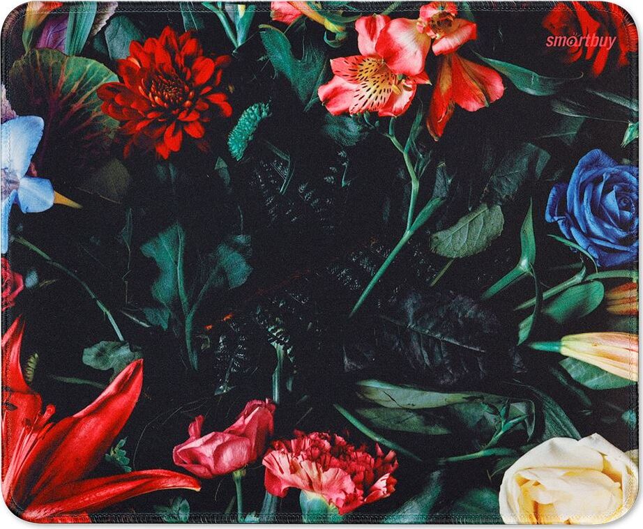 Коврик для мыши SMARTBUY (SBMP-102-FL) Flowers S-size