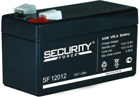 Security Force SF 12012 (12В/1.2 А·ч)