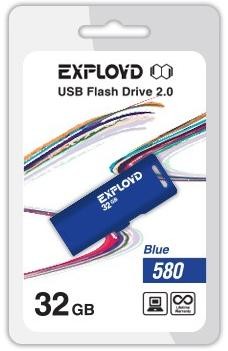USB Flash Exployd 580 32GB (синий) [EX-32GB-580-Blue]