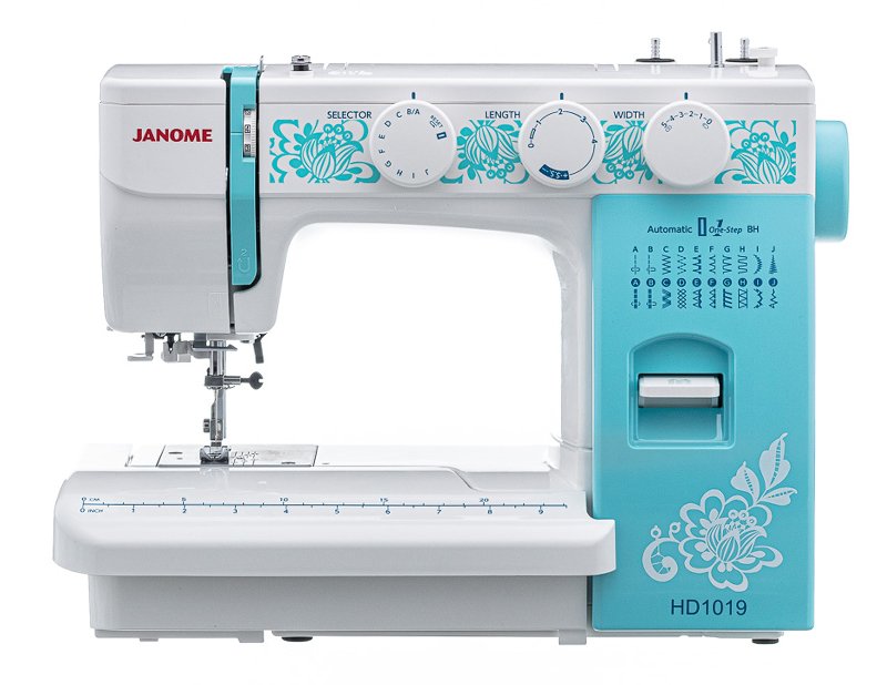 Электромеханическая швейная машина Janome HD1019