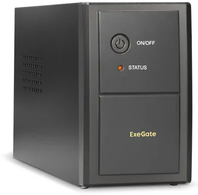 Источник бесперебойного питания ExeGate BNB-400.LED.AVR.EURO EP244541RUS