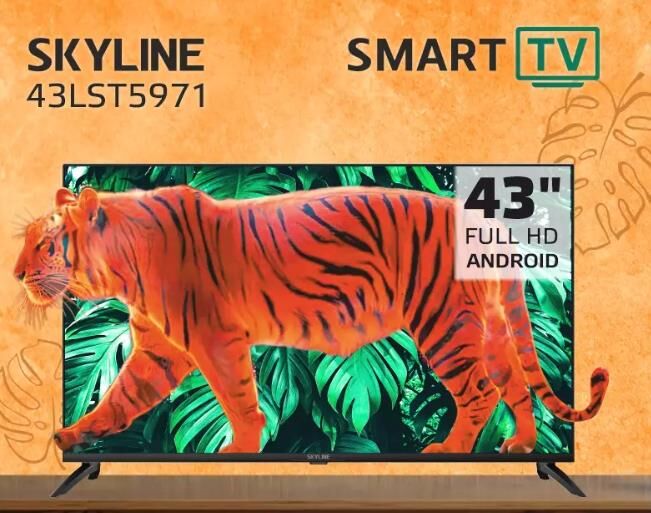 SKYLINE 43LST5971 FHD SMART TV Android Безрамочный