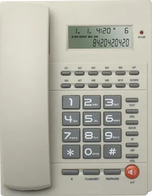 Проводной телефон Ritmix RT-420