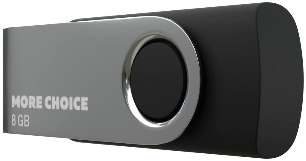 USB Flash MORE CHOICE (4610196407512) MF8-4 USB 8Gb 2.0 Black