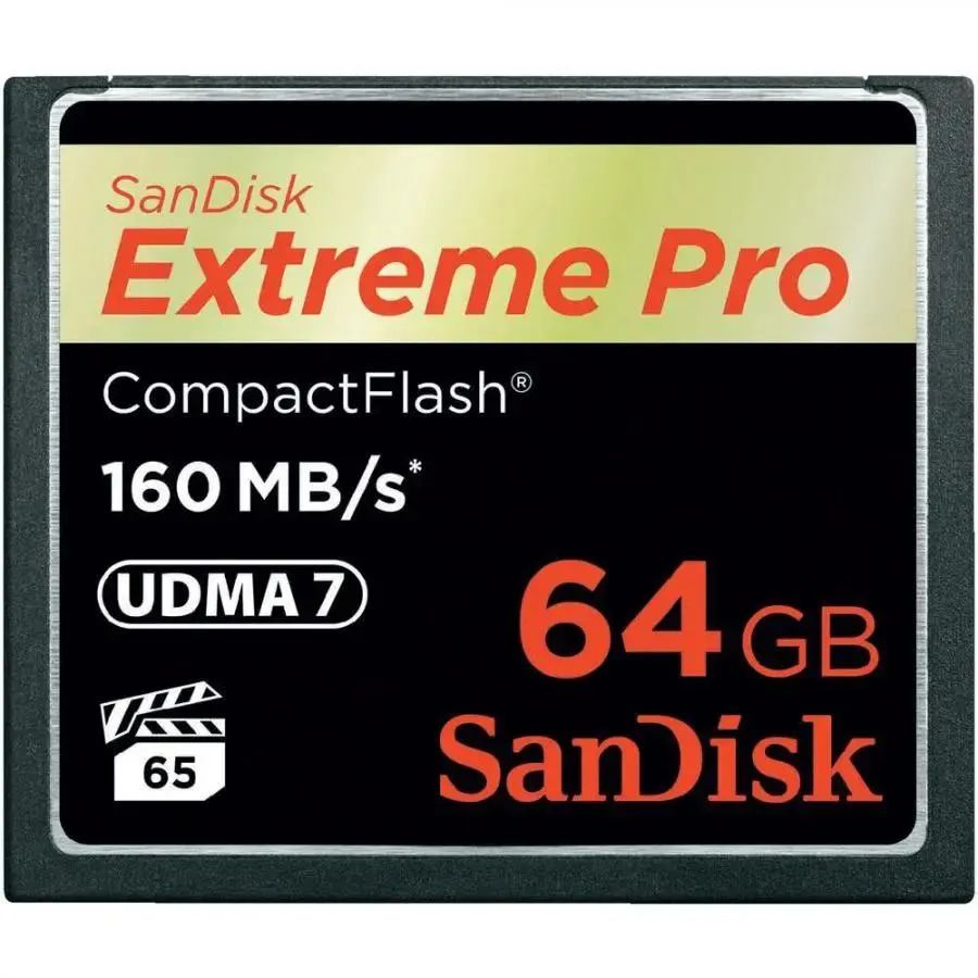 Карта памяти SanDisk Extreme Pro CompactFlash 64GB (SDCFXPS-064G-X46)