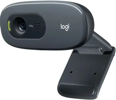 Web камера Logitech HD Webcam C270 черный [960-001063]