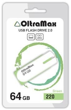 USB Flash Oltramax 220 64GB (зеленый) [OM-64GB-220-Green]