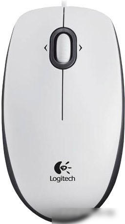 Мышь Logitech B100 Optical USB Mouse (910-003360)