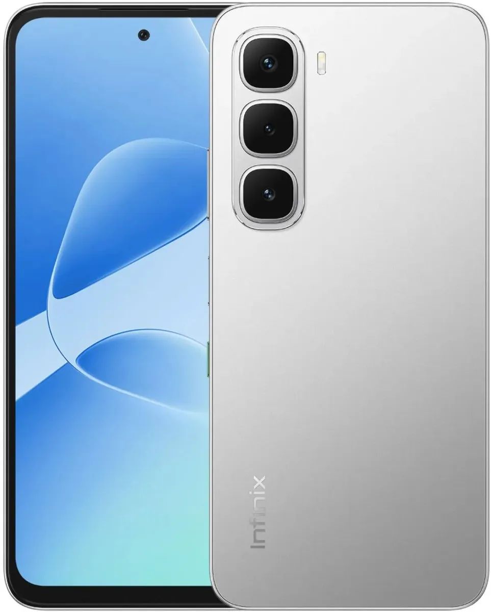 Телефон Infinix Hot 60i X6728 8GB/256GB (серебристый)