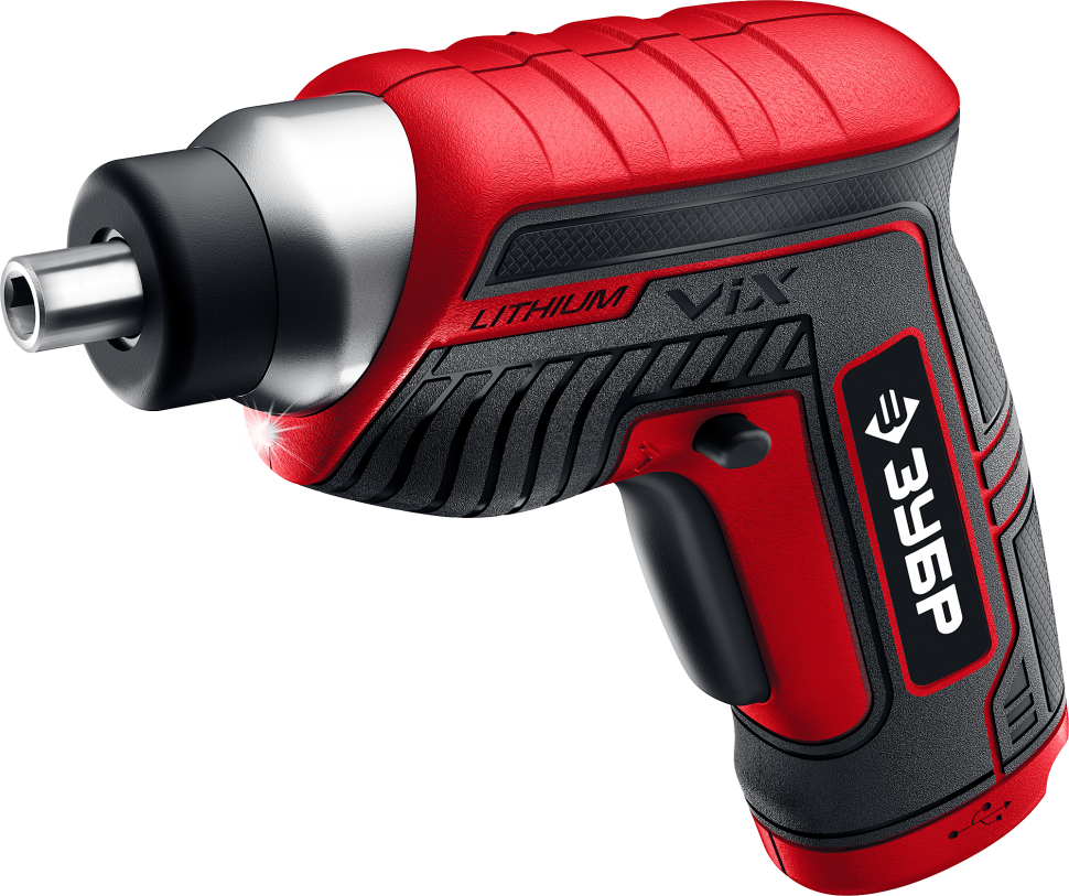 Электроотвертка Зубр Мастер ЗО-Е-3.6 Ли (с АКБ)