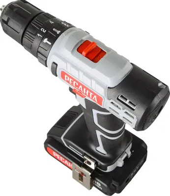 Дрель-шуруповерт Ресанта ДА-18Л-2ЛК-У (с 2-мя АКБ, кейс)