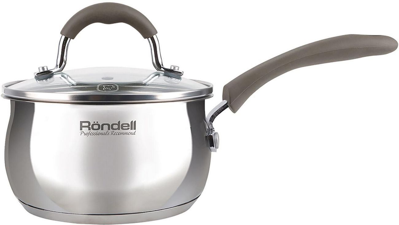 RONDELL Konzept RDS-1228 1.1л. d=14см (с крышкой) стальной