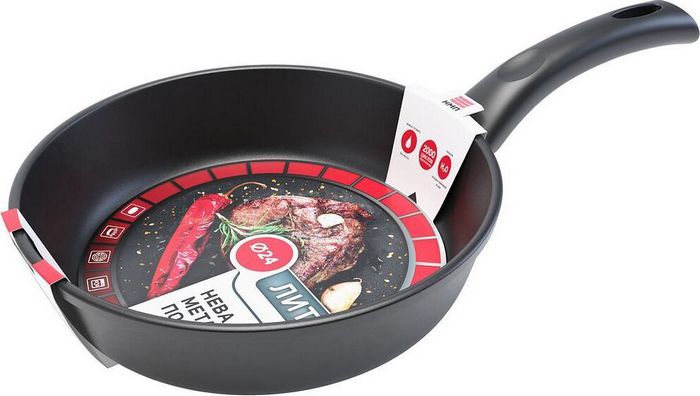 Сковорода НЕВА МЕТАЛЛ ПОСУДА 6124 д.24