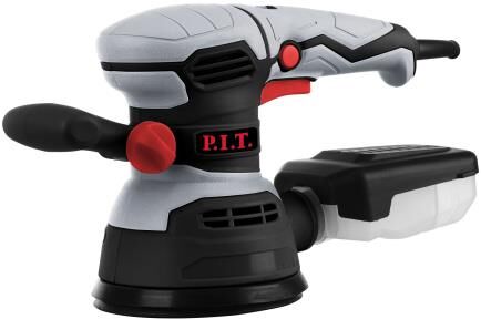 P.I.T. Шлифмашина орбитальная электрич. PDS125-C1 (430Вт, 125мм, 4000-13500об/мин, доп. рукоятка)