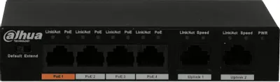 Коммутатор Dahua DH-PFS3006-4ET-60