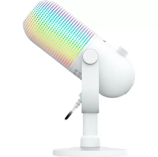 Проводной микрофон Razer Seiren V3 Chroma Mercury White