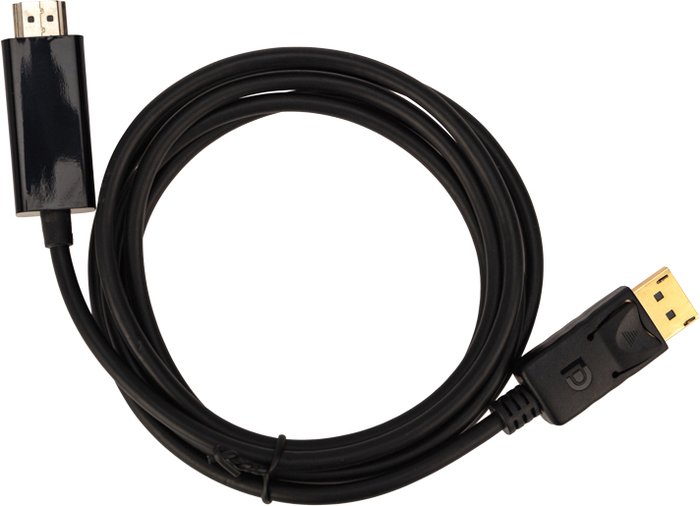 Rexant DisplayPort - HDMI 17-6502 (1.8 м, черный)