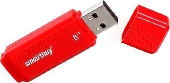 USB Flash Smart Buy Dock 8GB Red (SB8GBDK-R)
