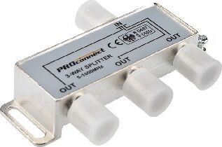 PROCONNECT (05-6022) ТВ краб х 3 под F разъём 5-1000 МГц (10)