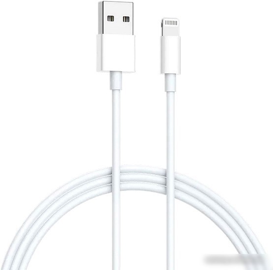 Кабель Cuktech AL813C USB Type-A - Lightning (1 м, белый)