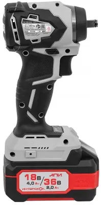 Гайковерт Интерскол ГАУ-250/36ВЭ 863.2.2.70 (с 2-мя АКБ, кейс)