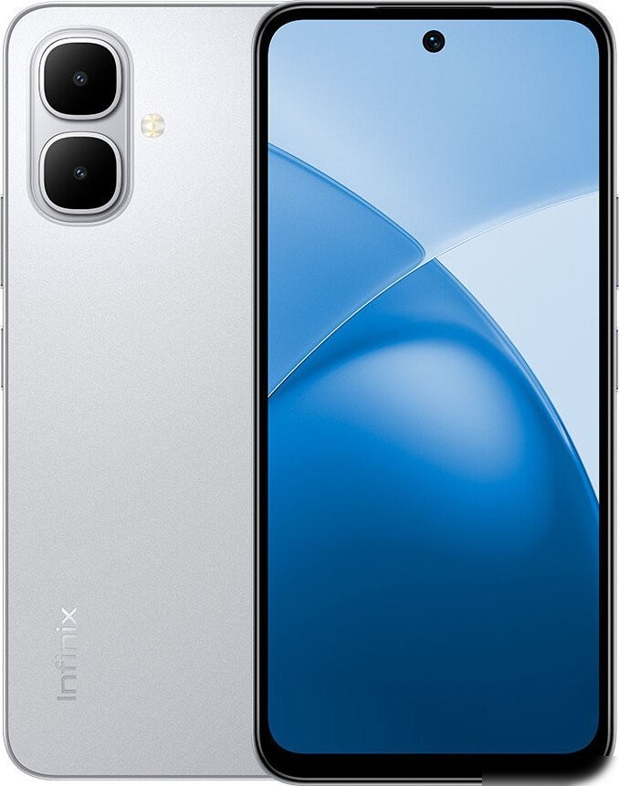 INFINIX Smart 10 X6725D 4/128Gb серебристый титан (10072772)