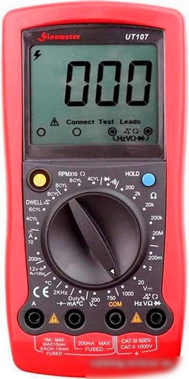 Мультиметр UNI-T UT107 (автомобильный)