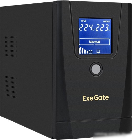 Источник бесперебойного питания ExeGate SpecialPro Smart LLB-900.LCD.AVR.1SH.2C13 EX292779RUS