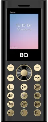 BQ BQ-1858 Barrel (черный/золотистый)