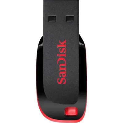 USB Flash SanDisk Cruzer Blade Black 64GB (SDCZ50-064G-B35)