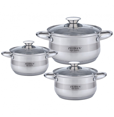 Набор кастрюль ZEIDAN Z-50632