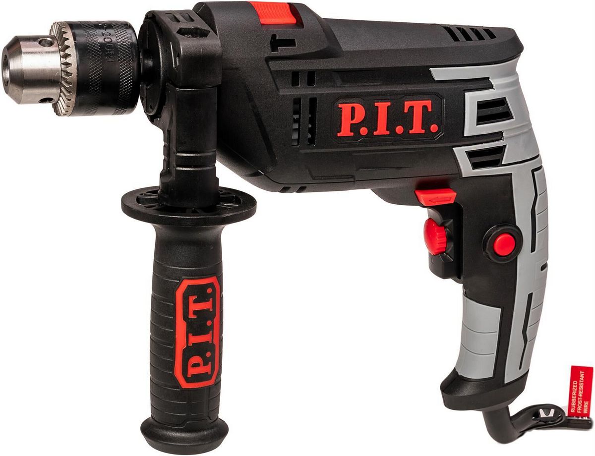 P.I.T. Дрель ударная электрич. PSB13-C2 (780Вт, ключ. патрон 13мм, 0-3000 об/мин, 0-48000 уд/мин)