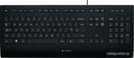 Logitech Corded Keyboard K280e (920-005215)