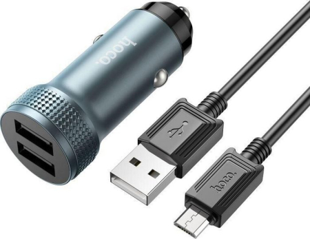 Hoco Z49 microUSB (металлик)