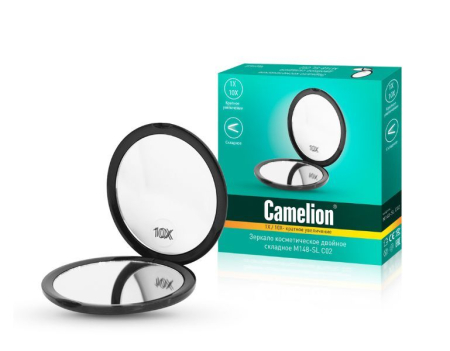 Косметическое зеркало CAMELION (13000) M148-SL черный