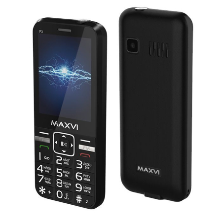 Мобильный телефон Maxvi P3 (черный)