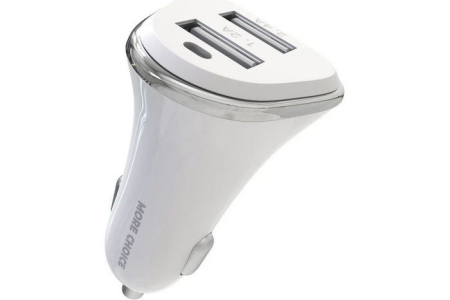 MORE CHOICE (4627151191362) AC22 АЗУ 2USB 2.4A - White