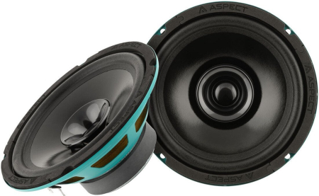 ASPECT CWS-65, Cyan Line, 6,5"(16,5 см), RMS/MAX 70/210 Вт, 4 Ом, 92 дБ, 60 Гц-15 кГц