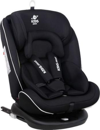 Детское автокресло KIDS PLANET STARSHIP ISOFIX , гр. 0+/I/II/III, 0-36 кг, 0-12 лет, антрацит KRES3604